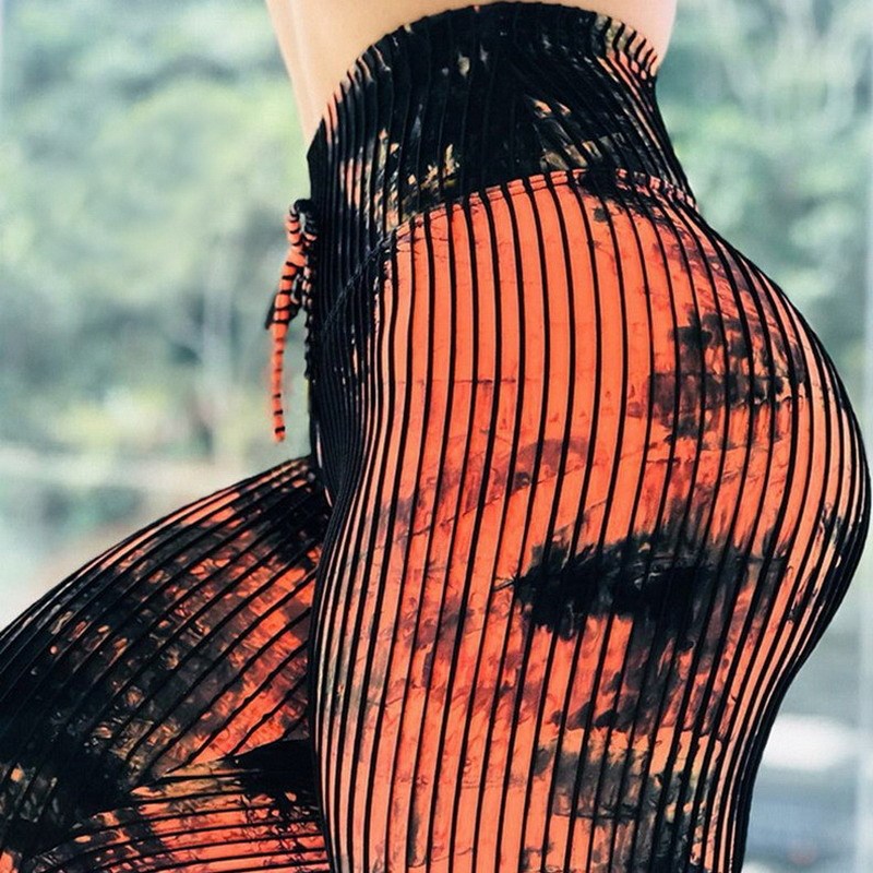 Printed High-Waist Leggings Stretchy & Stylish Workout Wear