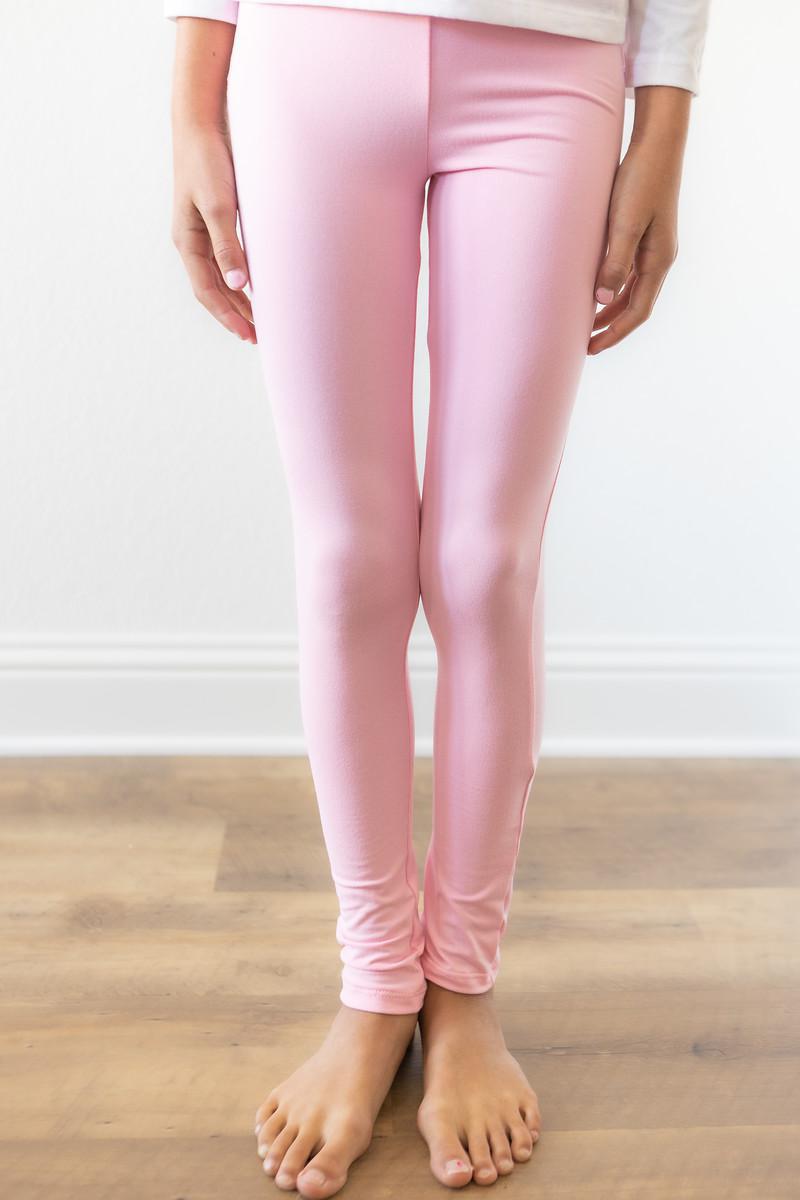 Kids Bubblegum Pink Leggings