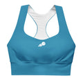 Happy Fast Blue Sports Bra
