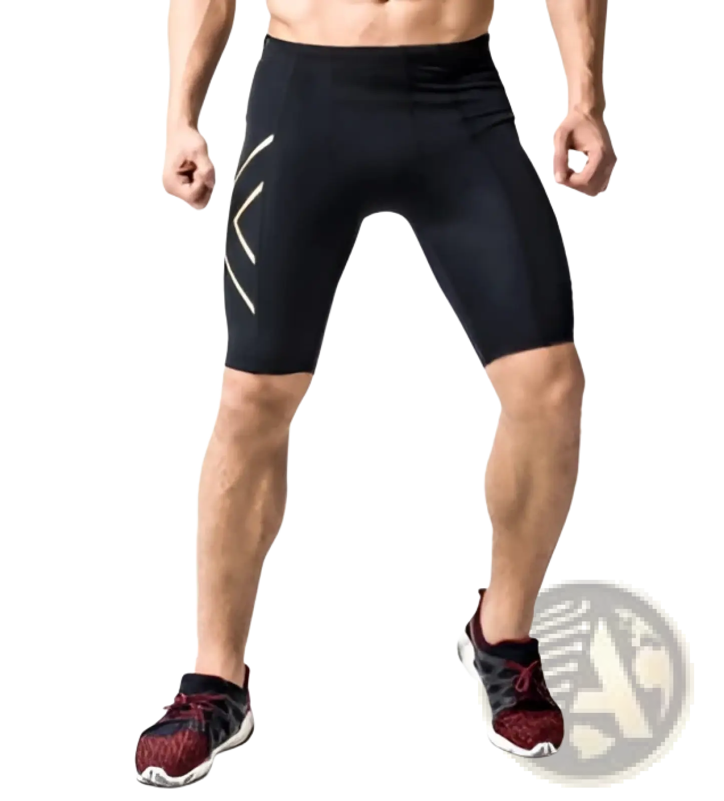 Men's 2xu Performance Quick Dry Compression Shorts