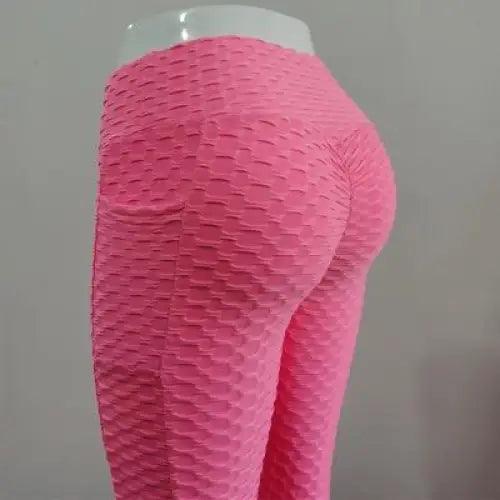 Women's Fitness Pocket Push Up Leggings Workout High Waist For Running Gym