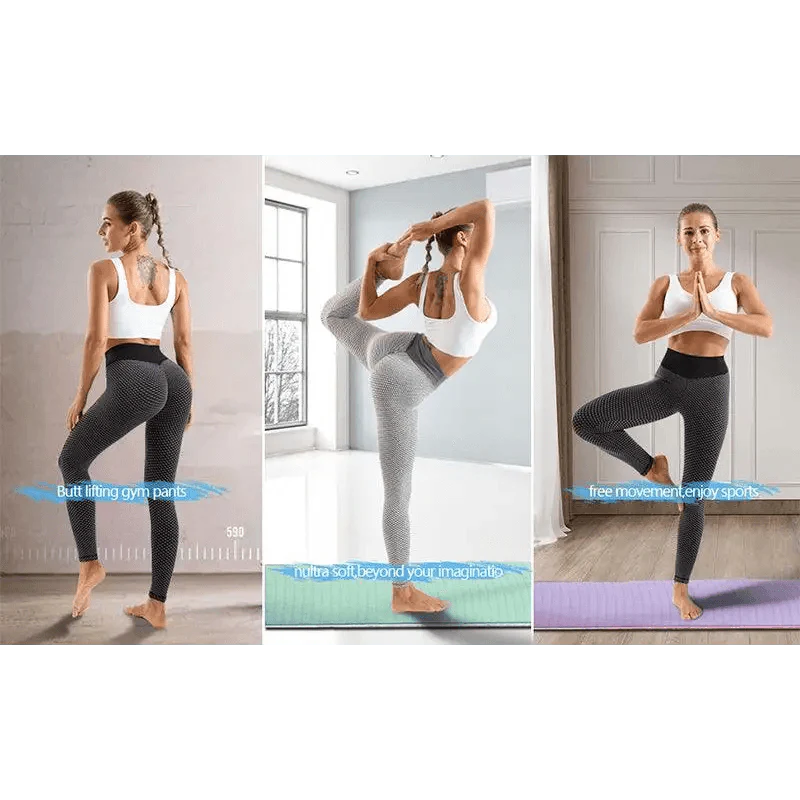 Sport Women Fitness Tight High Waist Push Up Breathable Leggings Fitness Gym Yoga