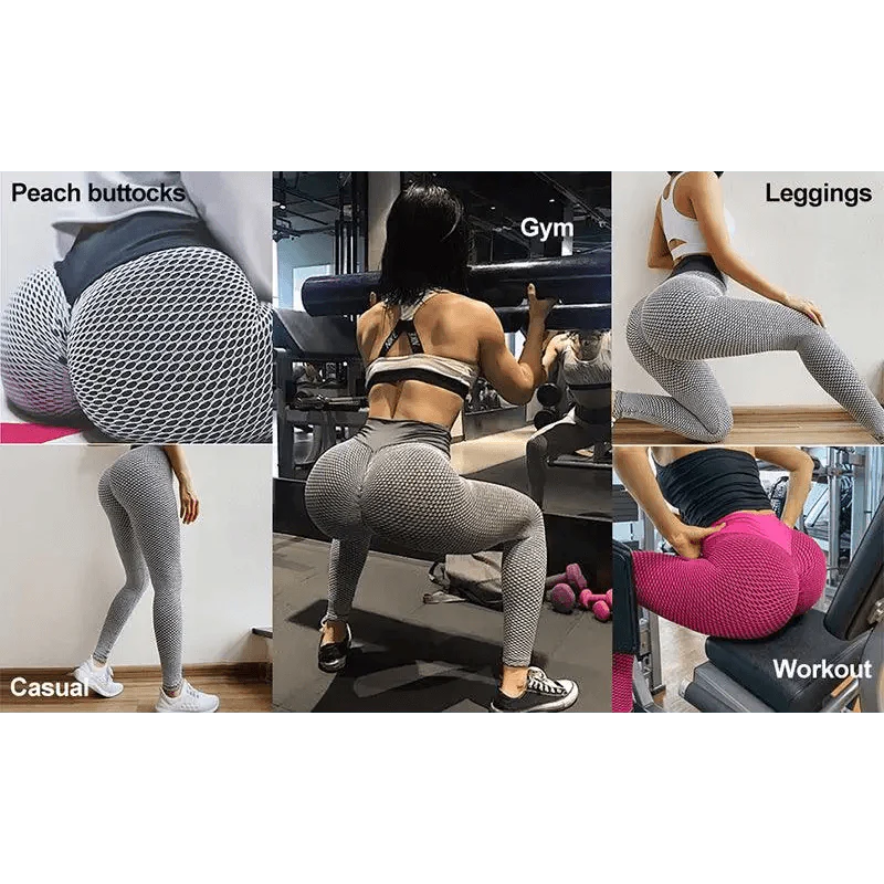 Sport Women Fitness Tight High Waist Push Up Breathable Leggings Fitness Gym Yoga