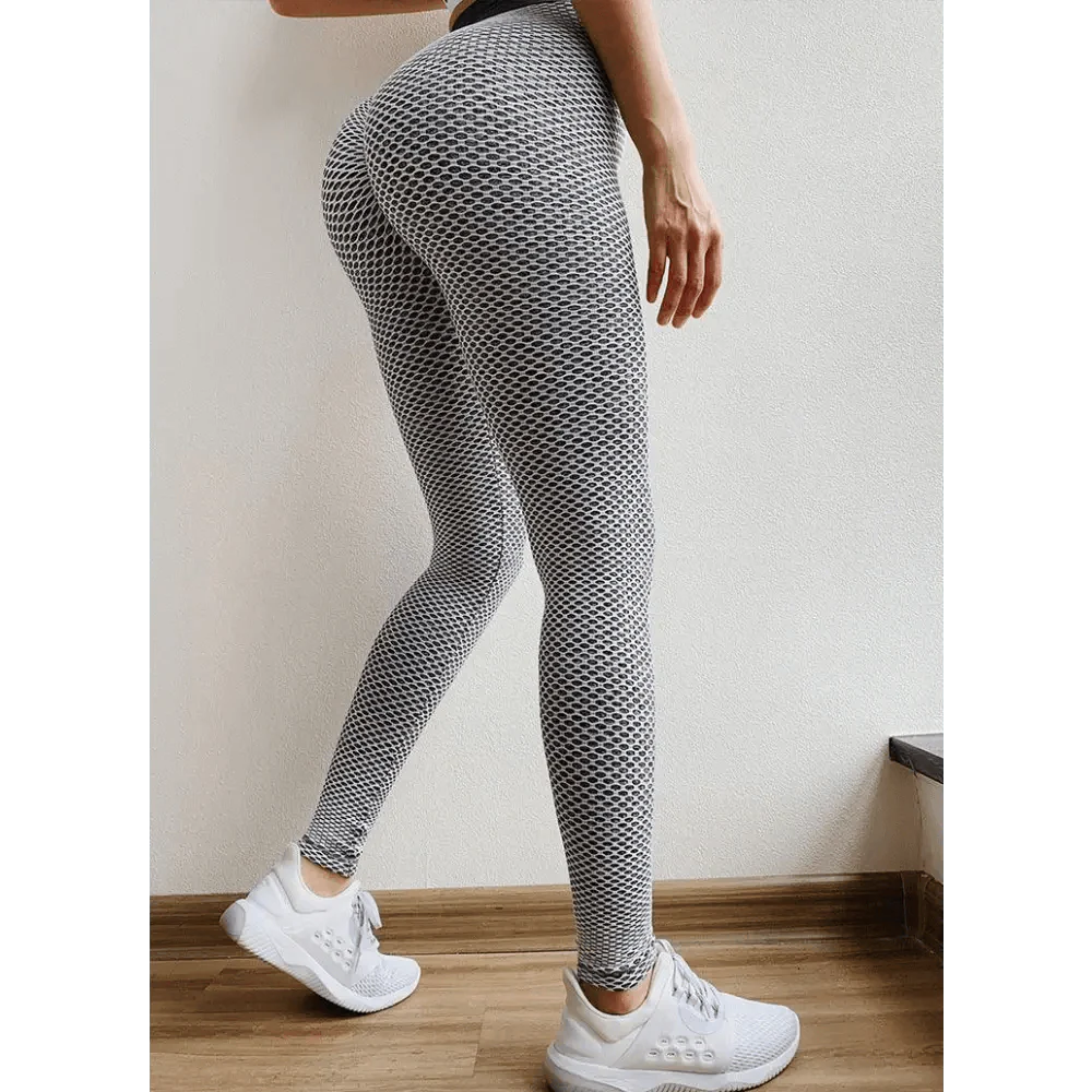 Sport Women Fitness Tight High Waist Push Up Breathable Leggings Fitness Gym Yoga