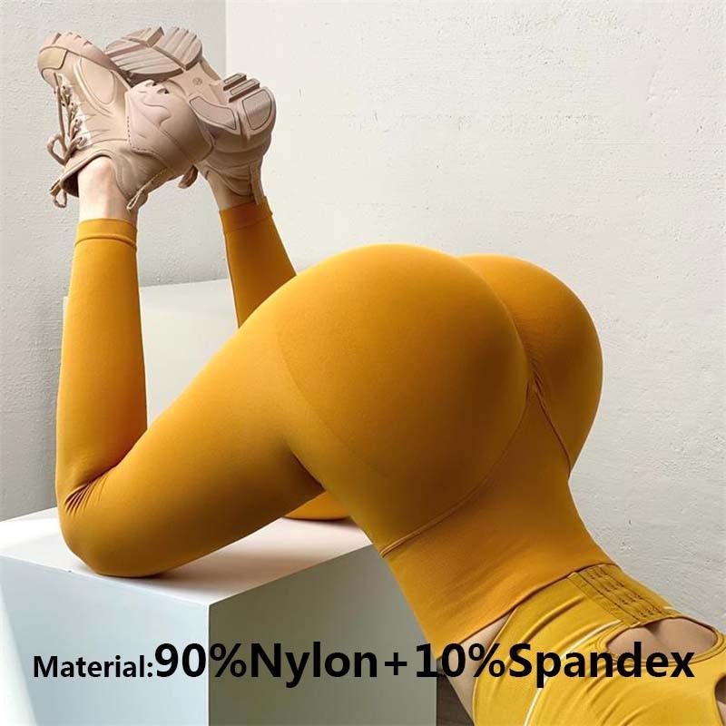Women's High Waist Push Up Seamless Sport Leggings